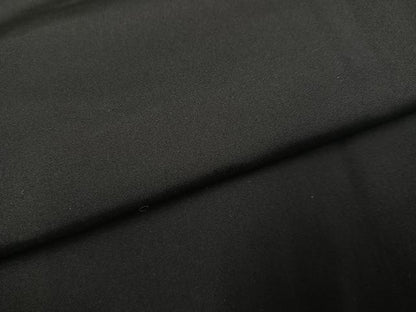 平和屋着物●男性　黒紋付・羽織セット　正絹　逸品　AABG7317ph
