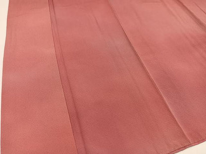 平和屋着物●染色作家　斉藤三才　小紋　霞文　暈し染め　正絹　逸品　AABG7329ph