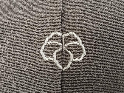 平和屋着物●訪問着　竹屋町刺繍　澤瀉　丹後ちりめん　金彩　反端付き　正絹　逸品　AABG7350ph