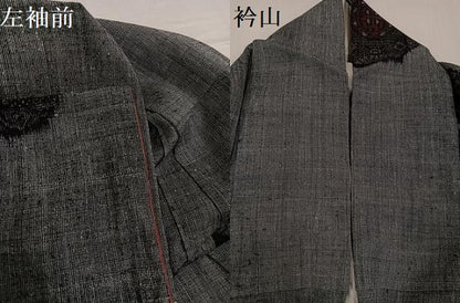 平和屋着物●本場結城紬　重要無形文化財　80亀甲　幾何学文様　正絹　逸品　AABG7355ph