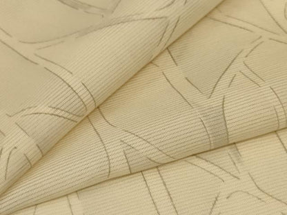 平和屋着物＊夏物　小紋　絽　幾何学文様　正絹　逸品　AABG7361jd