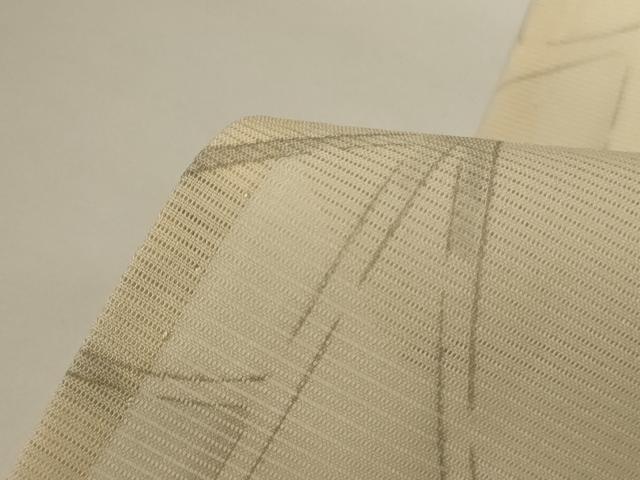 平和屋着物＊夏物　小紋　絽　幾何学文様　正絹　逸品　AABG7361jd