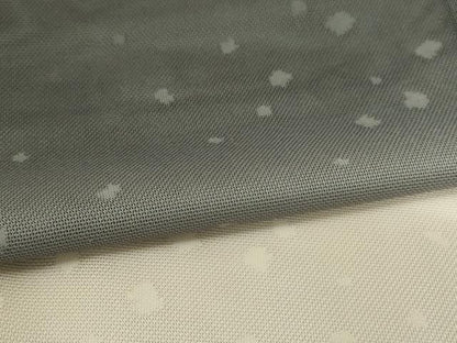 平和屋着物＊夏物 訪問着 紗 霞文 暈し染め 反端付き 正絹 逸品 AABG7367jd