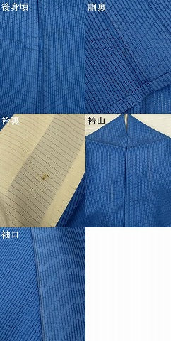 平和屋着物＊夏物　色無地　紗綾型紋絽　薄花色　正絹　逸品　AABG7372jd