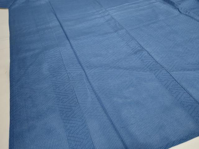 平和屋着物＊夏物　色無地　紗綾型紋絽　薄花色　正絹　逸品　AABG7372jd