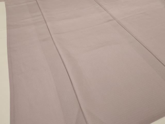 平和屋着物＊夏物 色無地 絽 鴇鼠色 正絹 逸品 AABG7379jd