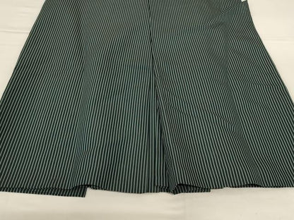 平和屋着物＊夏物 男性 行灯袴 縞 正絹 逸品 AABG7385jd