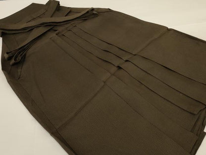 平和屋着物＊夏物　男性　馬乗り袴　縞　正絹　逸品　AABG7386jd