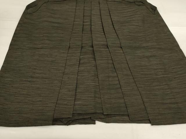 平和屋着物＊夏物 男性 馬乗り袴 霞文 正絹 逸品 AABG7403jd