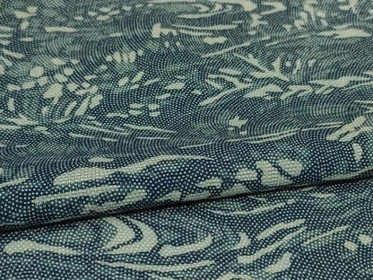 平和屋着物＊夏物 江戸小紋 絽 作家物 流水文 正絹 逸品 AABG7405jd