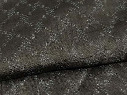平和屋着物＊夏物　重要無形文化財　本場宮古上布　菱繋ぎ　苧麻　逸品　AABG7410jd