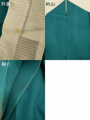 平和屋着物＊夏物 訪問着 絽 桔梗 暈し染め 正絹 逸品 AABG7416jd