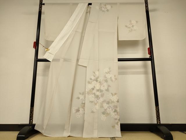 平和屋着物＊夏物 訪問着 絽 紫陽花 正絹 逸品 未使用 AABG7425jd