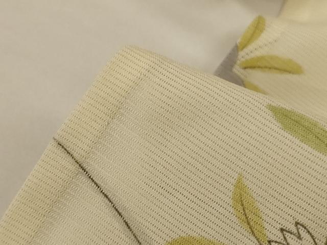 平和屋着物＊夏物 訪問着 絽 花籠文 正絹 逸品 AABG7439jd