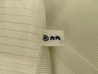平和屋着物＊夏物　訪問着　絽　草花文　大丸扱い　正絹　逸品　AABG7443jd