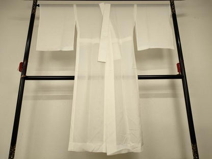 平和屋着物＊夏物 長襦袢 絽 鳥の子色 正絹 逸品 AABG7445jd