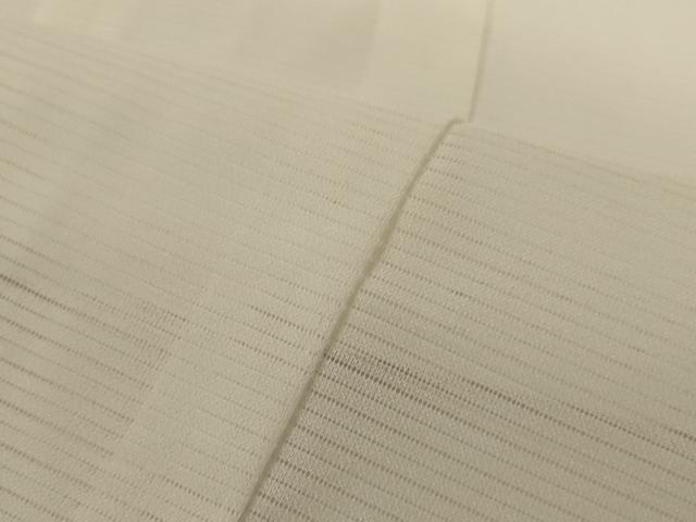 平和屋着物＊夏物 長襦袢 絽 白色 洗える着物 AABG7458jd