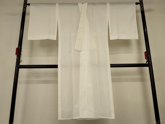 平和屋着物＊夏物 長襦袢 絽 白色 洗える着物 AABG7476jd
