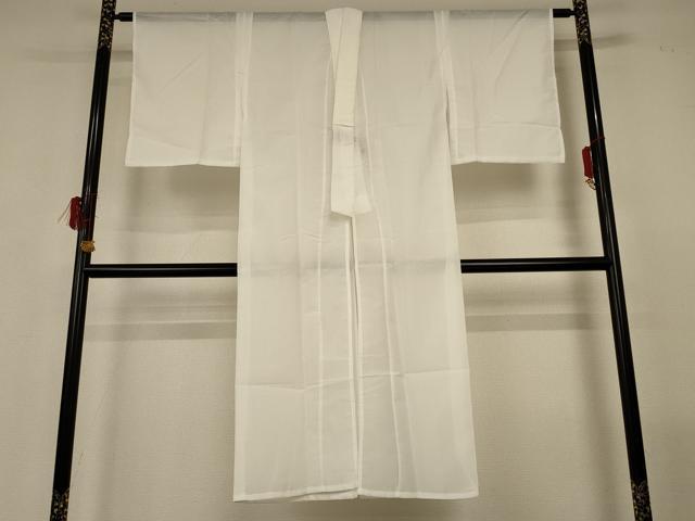 平和屋着物＊夏物　長襦袢　絽　白色　洗える着物　AABG7477jd