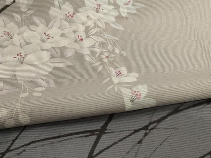 平和屋着物＊夏物 訪問着 絽 枝垂れ花文 暈し染め 正絹 逸品 AABG7488jd