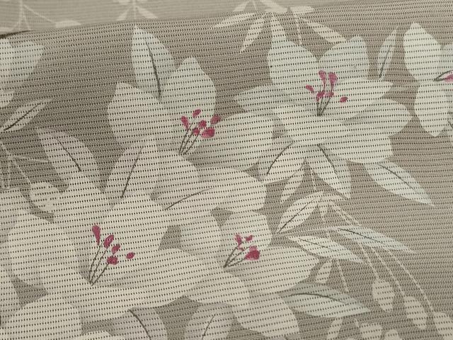 平和屋着物＊夏物 訪問着 絽 枝垂れ花文 暈し染め 正絹 逸品 AABG7488jd