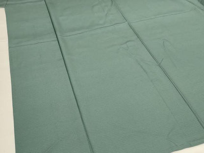 平和屋着物＊夏物 色無地 絽 薄青色 正絹 逸品 AABG7494jd