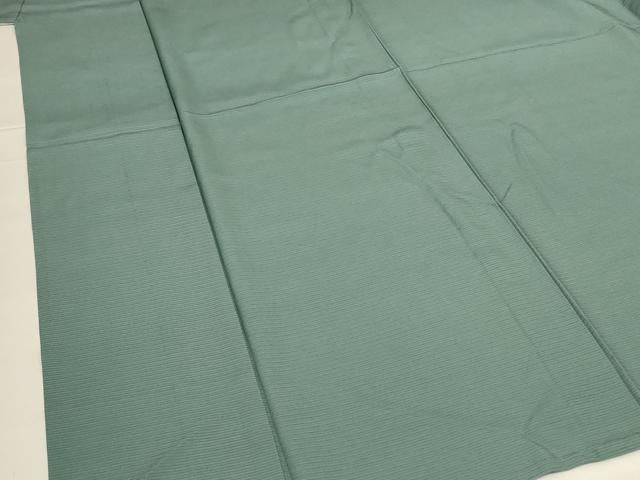 平和屋着物＊夏物 色無地 絽 薄青色 正絹 逸品 AABG7494jd