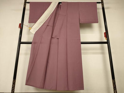 平和屋着物＊夏物 色無地 絽 鴇浅葱色 正絹 逸品 AABG7495jd