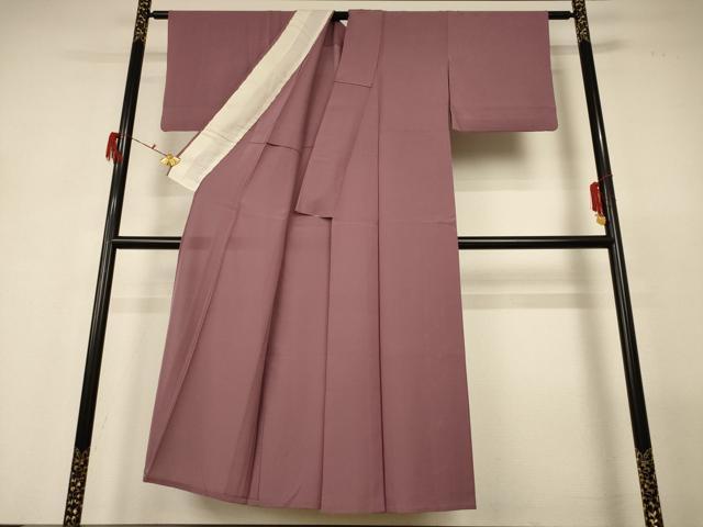 平和屋着物＊夏物 色無地 絽 鴇浅葱色 正絹 逸品 AABG7495jd
