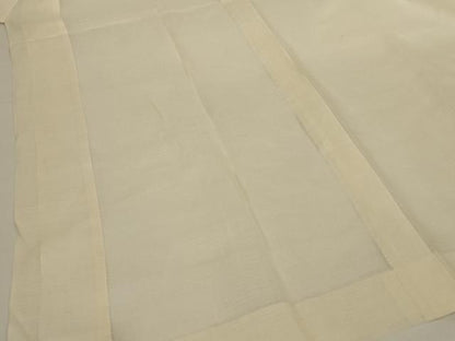 平和屋着物＊夏物 長襦袢 絽 鳥の子色 正絹 逸品 AABG7500jd