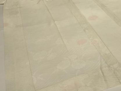 平和屋着物＊夏物 長襦袢 草花紋紗 正絹 逸品 AABG7501jd