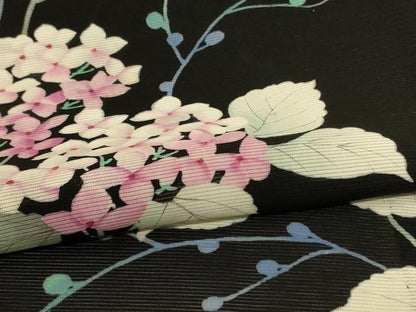 平和屋着物＊夏物 訪問着 絽 紫陽花 正絹 逸品 AABG7502jd