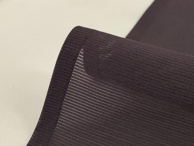 平和屋着物＊夏物 色無地 絽 黒橡色 正絹 逸品 AABG7504jd