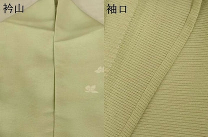 平和屋着物＊夏物 訪問着 絽 草花文 正絹 逸品 AABG7512jd