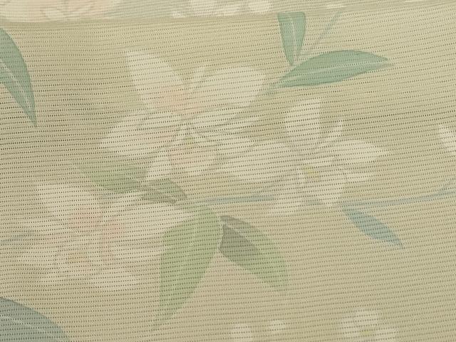 平和屋着物＊夏物 訪問着 絽 草花文 正絹 逸品 AABG7512jd