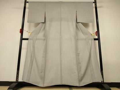 平和屋着物＊夏物 小紋 霞文 正絹 逸品 AABG7515jd