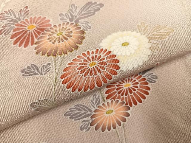 平和屋着物●訪問着　友禅　枝花文　正絹　逸品　AABG7523ph 平和屋着物○訪問着 友禅 枝花文 正絹 逸品 AABG7523ph
