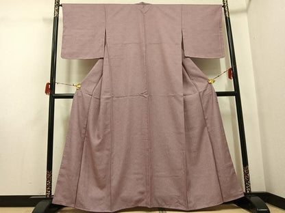 平和屋着物●江戸小紋　鮫小紋柄　正絹　逸品　未使用　AABG7536ph
