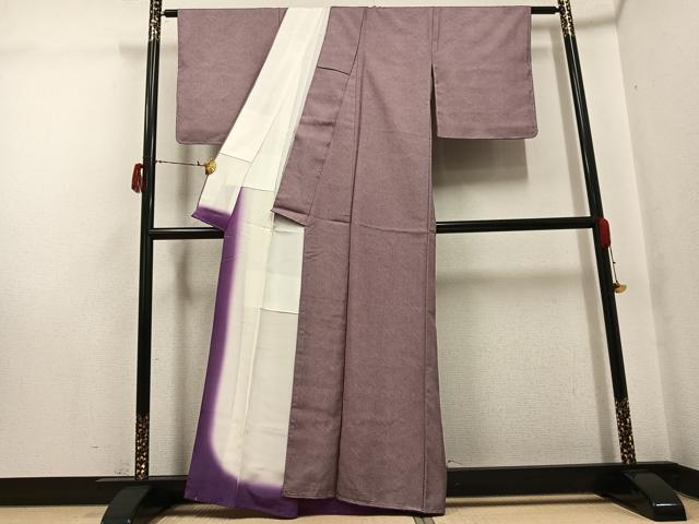 平和屋着物●江戸小紋　鮫小紋柄　正絹　逸品　未使用　AABG7536ph