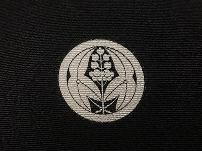 平和屋着物●豪華黒留袖　作家物　唐渡建　富嶽三十六景　金銀彩　正絹　逸品　AABG7546ph