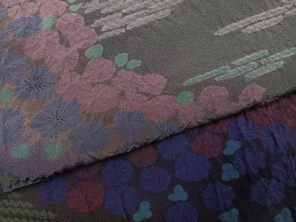平和屋着物●豪華黒留袖　絞り　花尽くし　暈し染め　正絹　逸品　AABG7589ph