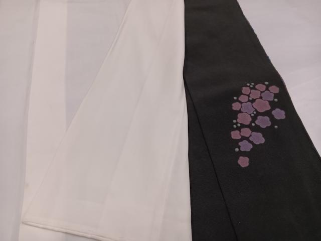 平和屋着物●豪華黒留袖　絞り　花尽くし　暈し染め　正絹　逸品　AABG7589ph