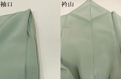 平和屋着物●本加賀友禅作家　茶谷孝志　訪問着　枝花文　正絹　逸品　AABG7593ph