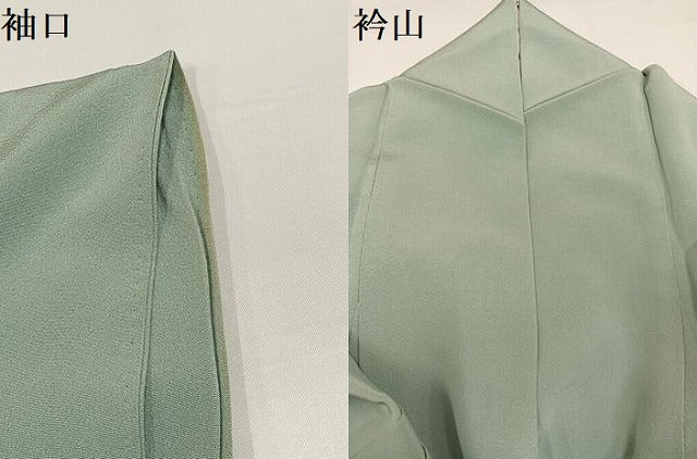 平和屋着物●本加賀友禅作家　茶谷孝志　訪問着　枝花文　正絹　逸品　AABG7593ph
