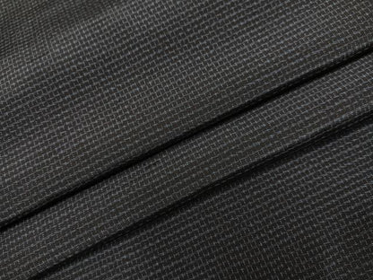 平和屋着物●男性　紬　アンサンブル　正絹　逸品　AABG7596ph