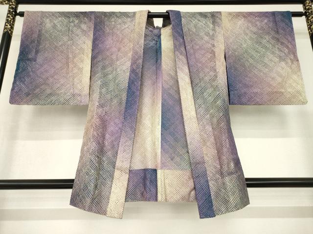 平和屋着物▽羽織 スリーシーズン 春夏秋 塵除け 組織 やまと誂製 正絹 逸品 AABG7625ck
