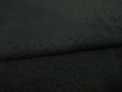 平和屋着物▽羽織 スリーシーズン 春夏秋 塵除け 葉尽くし紋紗 黒地 正絹 逸品 AABG7627ck