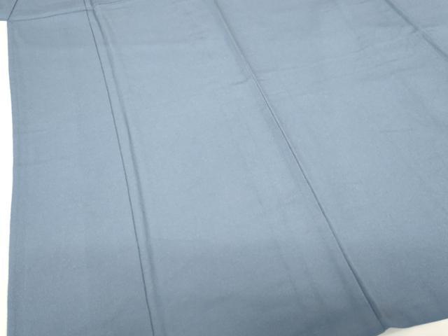 平和屋着物▽色無地 単衣 薄鼠色 洗える着物 未使用 AABG7643ck