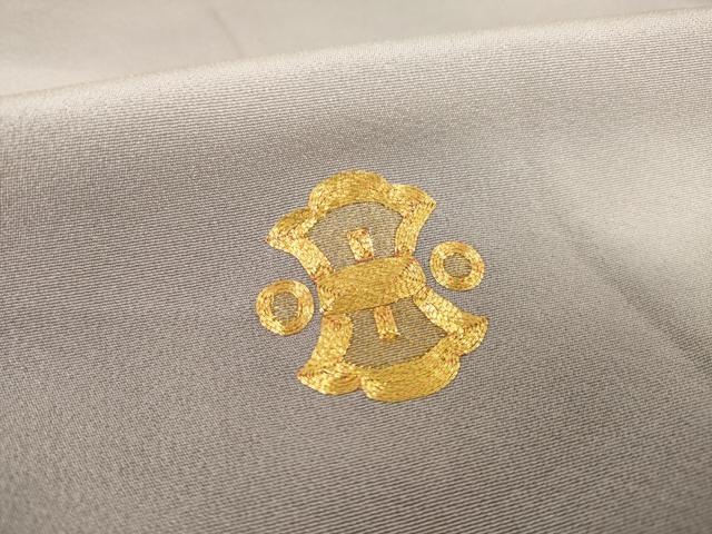 平和屋着物▽訪問着 単衣 駒刺繍 宝尽くし 暈し染め 正絹 逸品 AABG7652ck