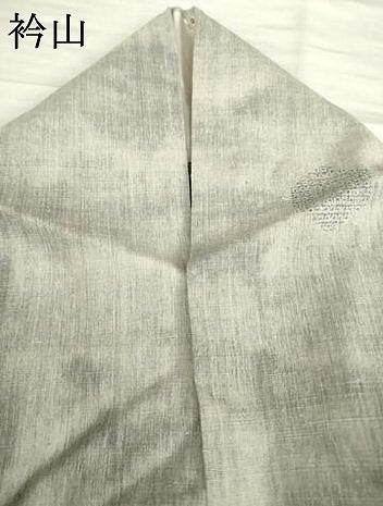 平和屋着物▽本場結城紬 重要無形文化財 単衣 100亀甲 霞亀甲文 正絹 逸品 AABG7658ck